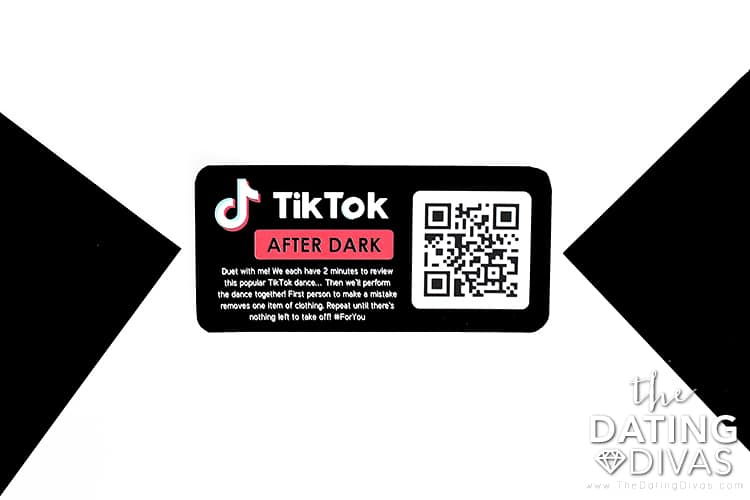 Free printable TikTok challenge card for couples to use for intimacy in the bedroom | The Dating Divas