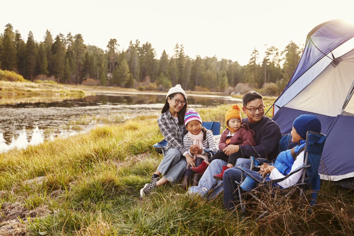Camping is a great yearly tradition for families. | The Dating Divas