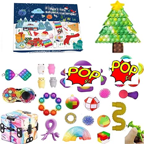 Go fidget crazy with one of these fun advent calendars.  | The Dating Divas