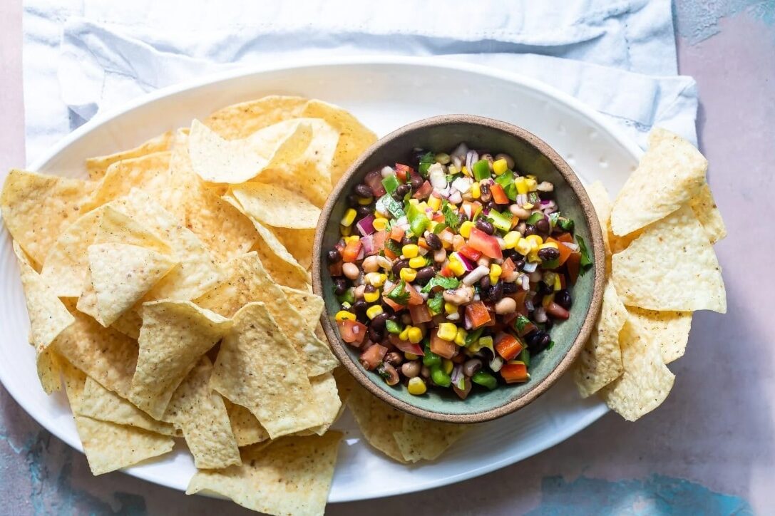 A meal for large groups of chips and salsa | The Dating Divas