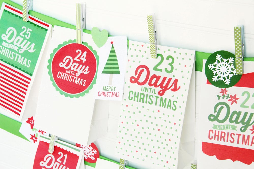 Print these right at home for an activity filled season with this advent calendar.  | The Dating Divas