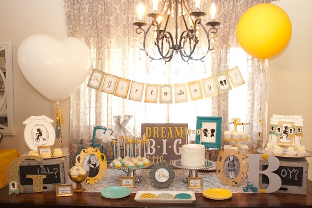 "Dream Big" is the theme for this gender reveal party! | The Dating Divas