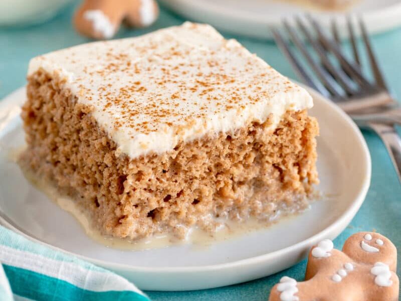 Check out this gingerbread recipe for a tasty Tres Leches cake! | The Dating Divas 