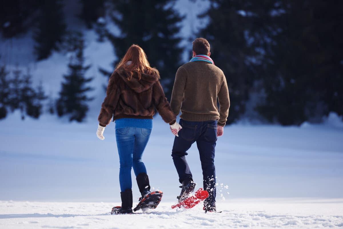 Exercising outside with your spouse can help you fight symptoms of Seasonal Affective Disorder. | The Dating Divas