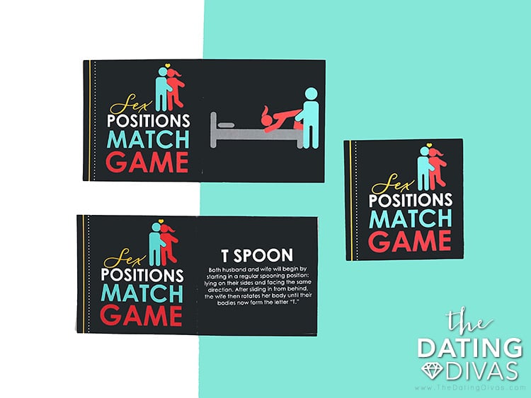 Try to find matches for the sex cards in this game for date night! | The Dating Divas