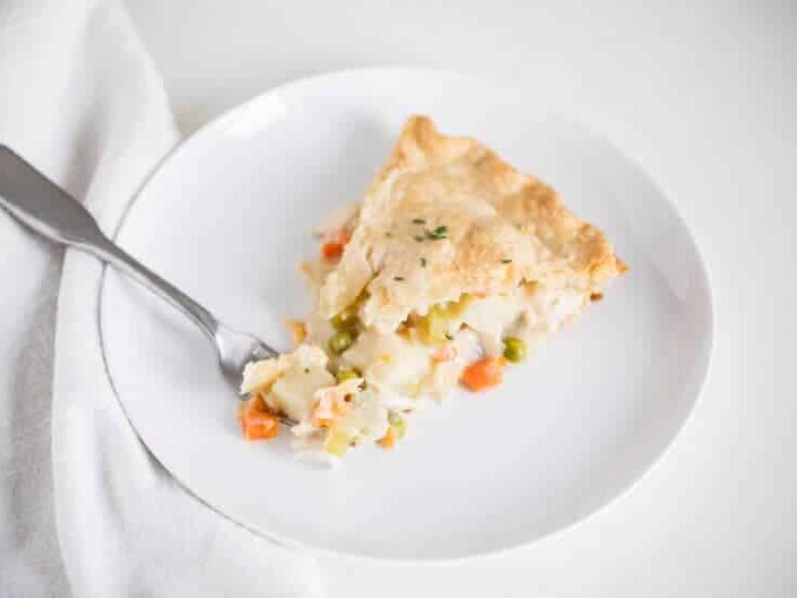 A pot pie for Thanksgiving dinner is a great substitute for those who don't want to make a turkey! | The Dating Divas 
