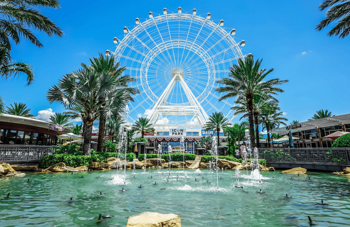 You definitely don't want to miss ICON park when looking for things to do in Orlando! | The Dating Divas
