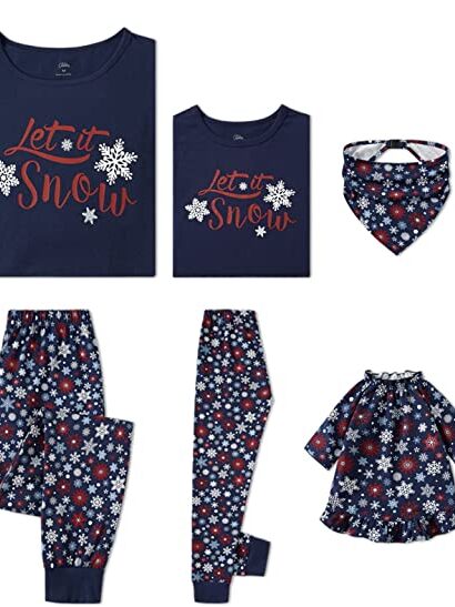 These Christmas pajamas can be worn all winter long. | The Dating Divas