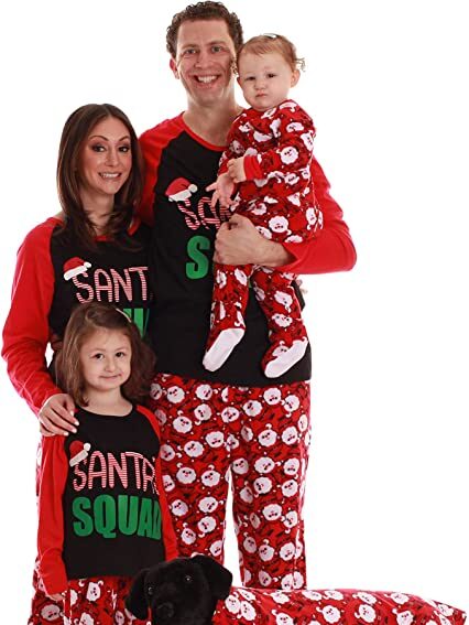 Deck the halls with these adorable family Christmas pajamas. | The Dating Divas