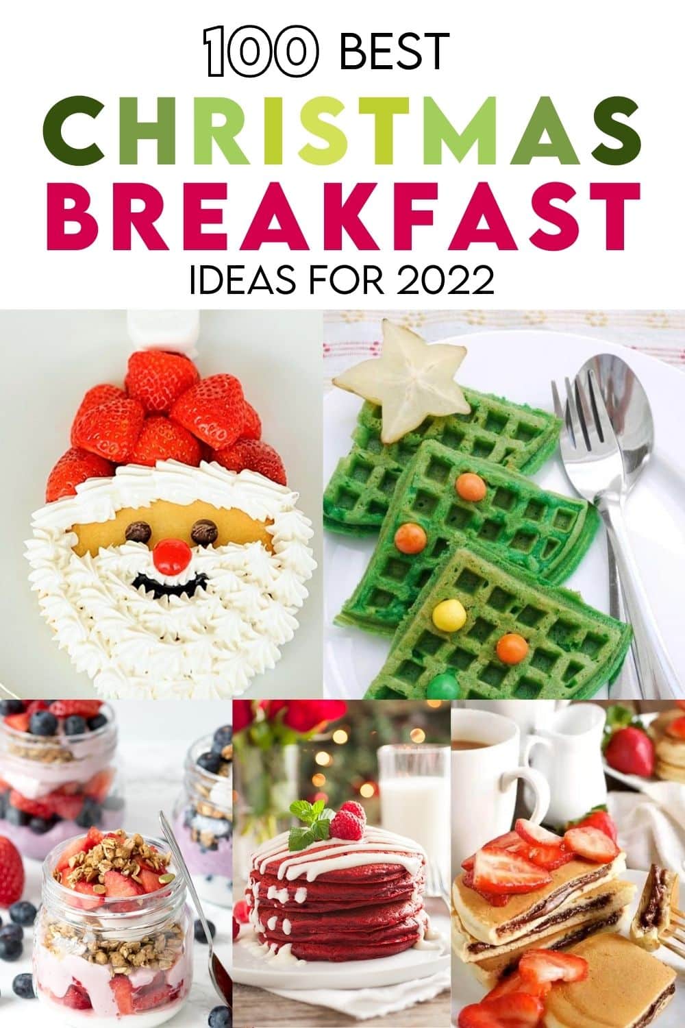 Check out this list of 100 fun and festive Christmas breakfast ideas! | The Dating Divas