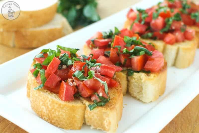 Need more Christmas dinner ideas? Serve your family classic Bruschetta bread! | The Dating Divas