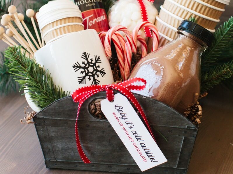 Christmas Gift Basket for Newlyweds - Hoosier Homemade