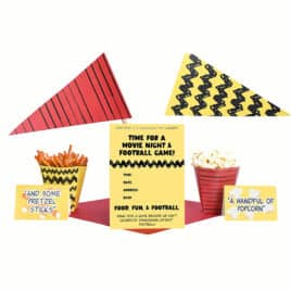  A Charlie Brown Thanksgiving  Party Printables - 92