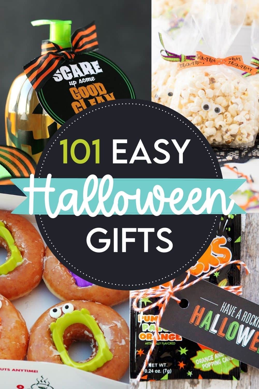 Photos of homemade Halloween gifts for friends, family members, and teachers | The Dating Divas