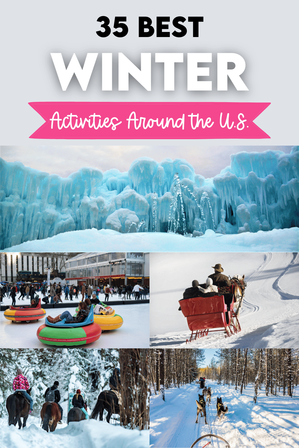 Check out this list of 35 best winter activities around the U.S. | The Dating Divas 