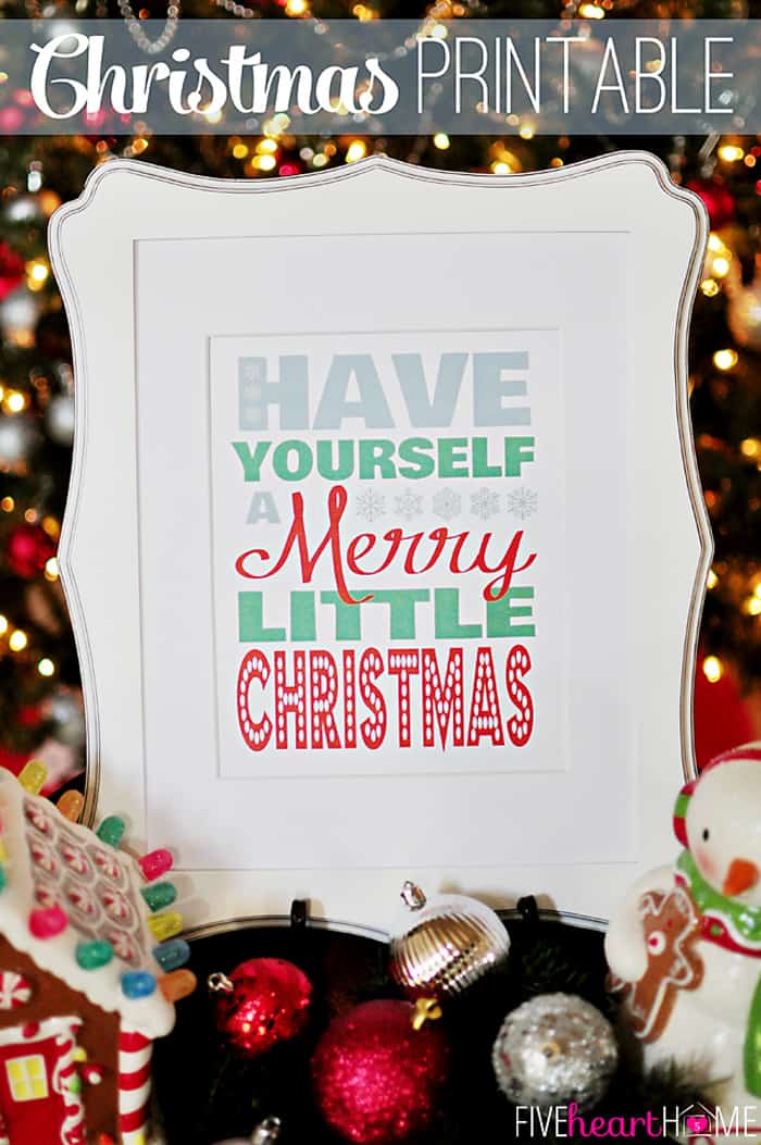 We love this free printable Christmas craft for teens! | The Dating Divas 