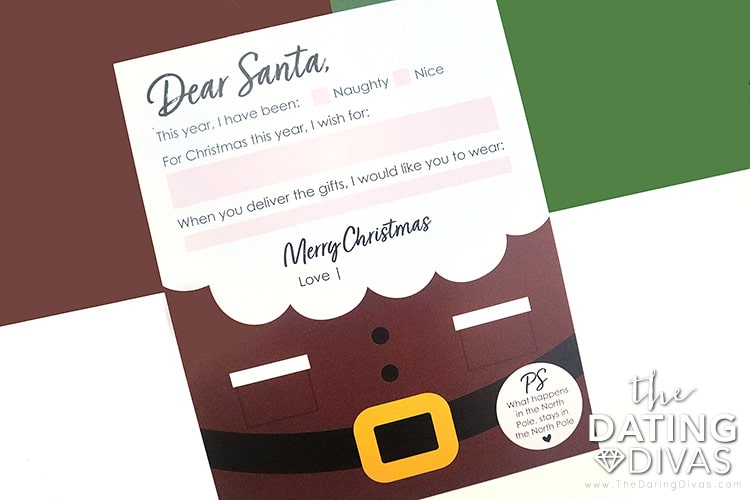 Write your own hot Santa letter to your spouse this holiday season | The Dating Divas