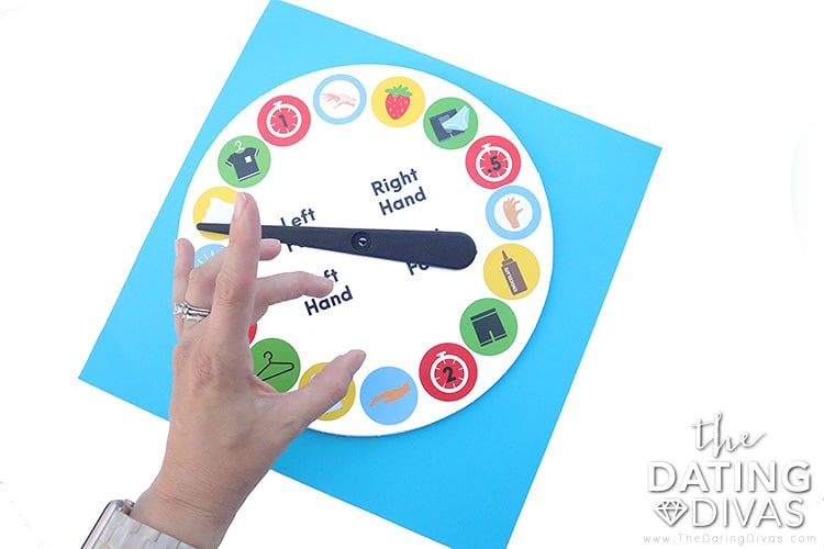 Flick the sexy Twister spinner for a fun night. | The Dating Divas