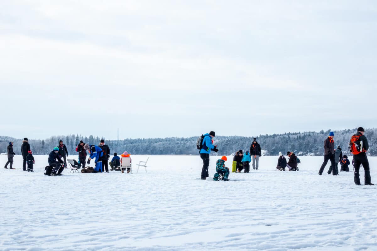 Make sure to add ice fishing to your winter bucket list this year! | The Dating Divas