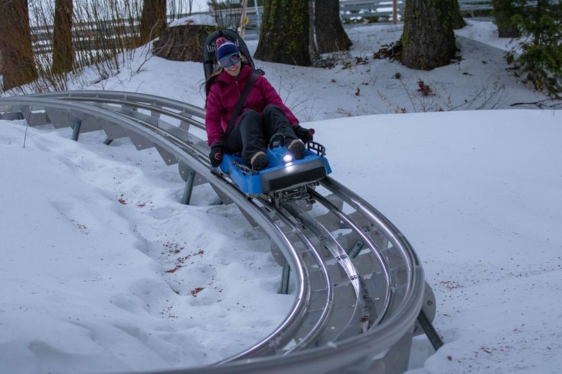 Be sure to put a mountain coaster on your winter bucket list! | The Dating Divas