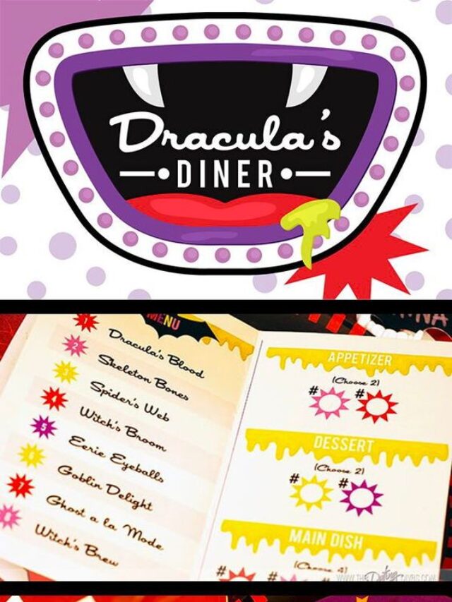 Dracula’s Diner- Fun Family Halloween Dinner