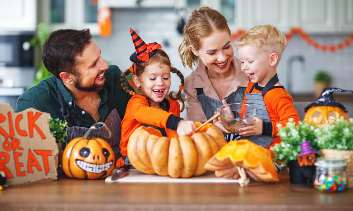 Pumpkin carving ideas for families to use when carving a pumpkin | The Dating Divas