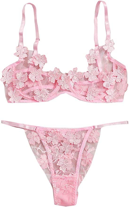 Sexy, cute, pink lingerie for Valentine's Day. | The Dating Divas