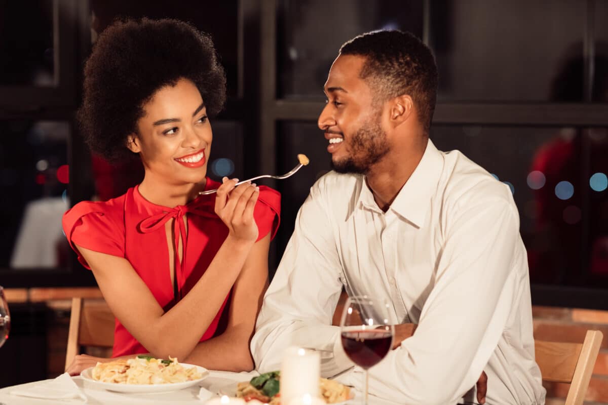 Indulge in a fancy dinner as a romantic thing to do this Valentine's Day. | The Dating Divas