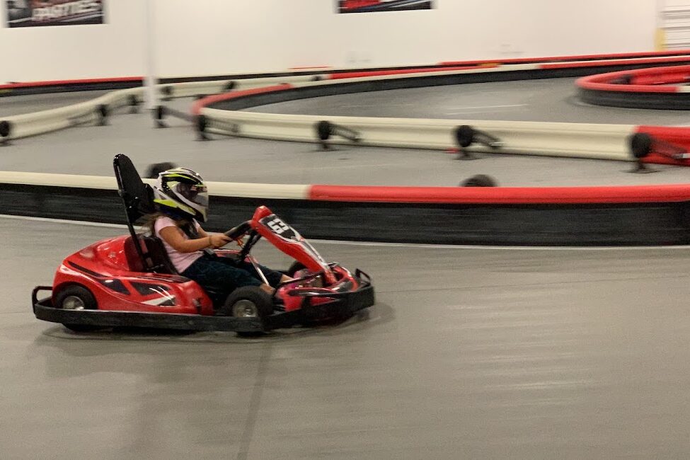 Your kids will love racing go-karts when looking for things to do in Charlotte, NC. | The Dating Divas