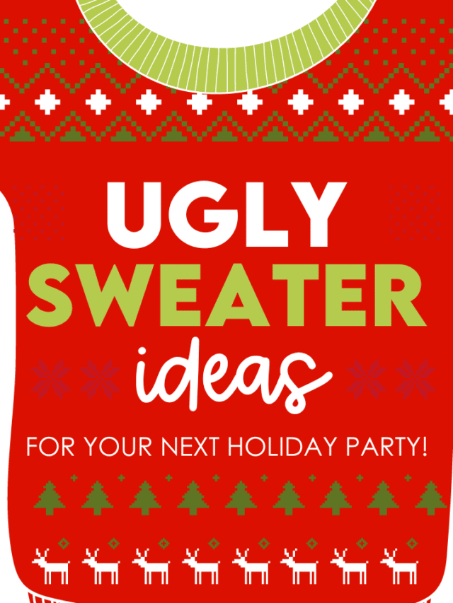 20 DIY Ugly Sweater Ideas