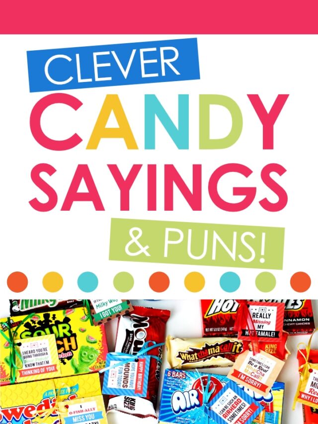 Clever Candy Puns & Candy Quotes