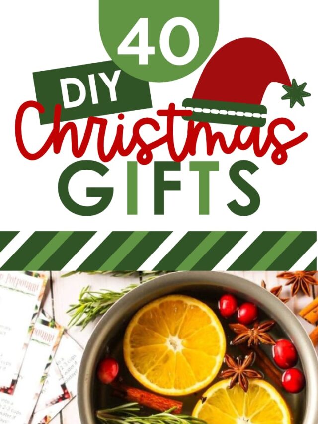 40 Easy DIY Christmas Gifts for 2020 - Perfect Neighbor Gifts