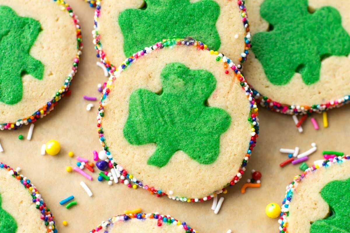 Slice & bake St. Patrick's Day cookies | The Dating Divas