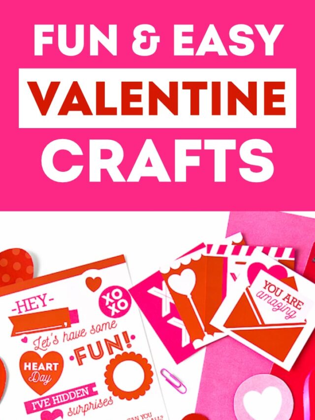 Kids Valentine Crafts