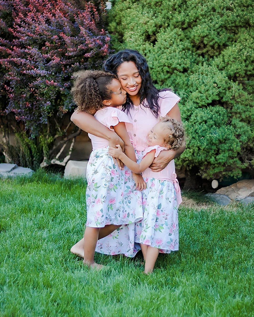 Matching Easter dresses are a must for moms and daughters. | The Dating Divas