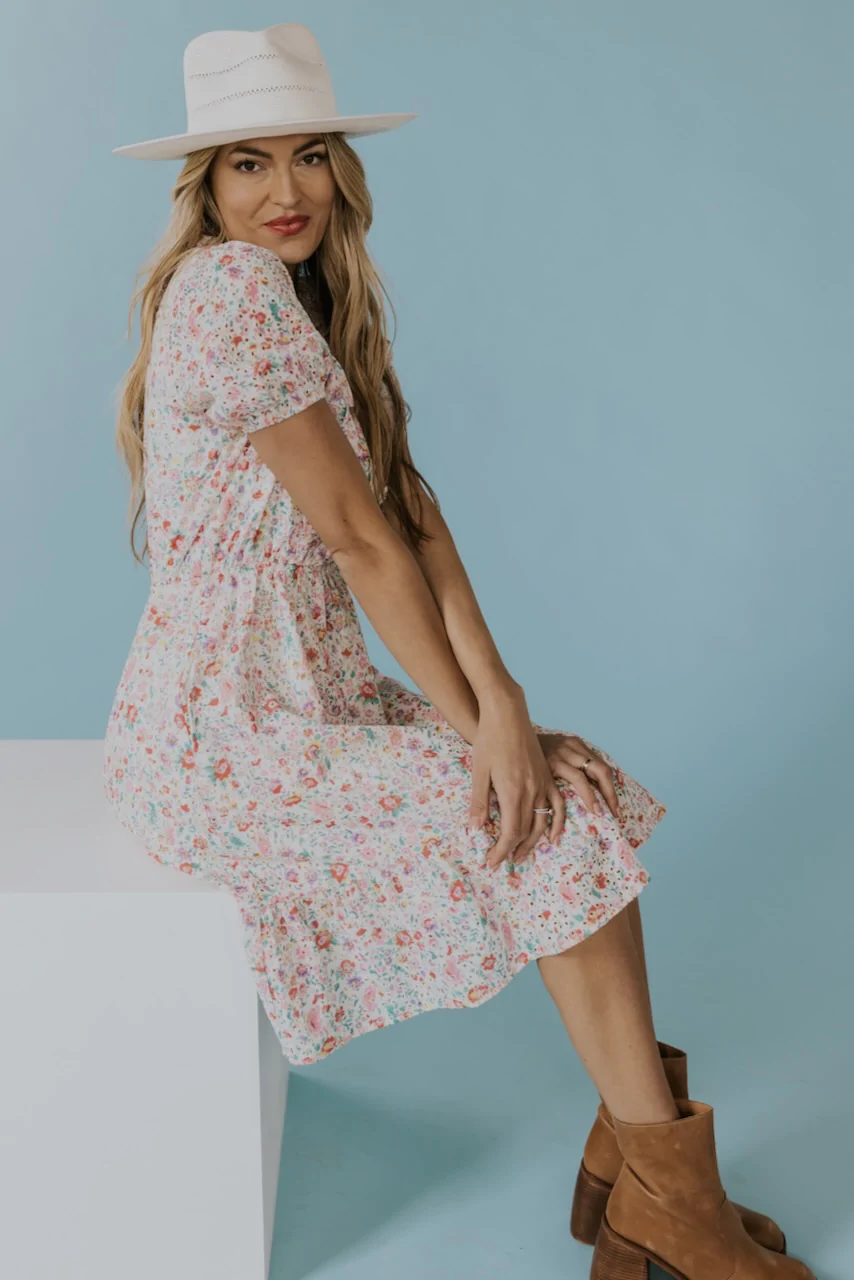 Easter spirit flows out of the Bunny dress, a gorgeous option for Easter dresses for women. | The Dating Divas