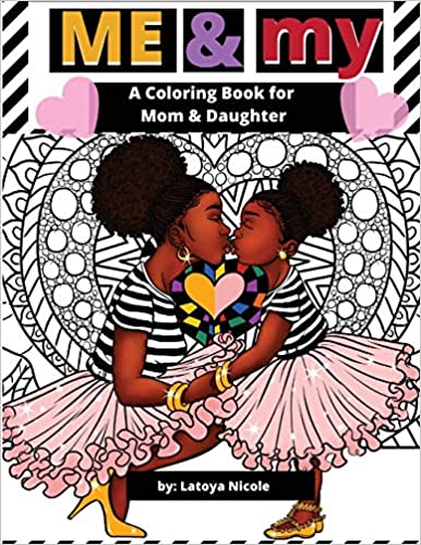 Happy Mother's Day gift ideas start with quality time, like coloring together in a mommy and daughter coloring book. | The Dating Divas