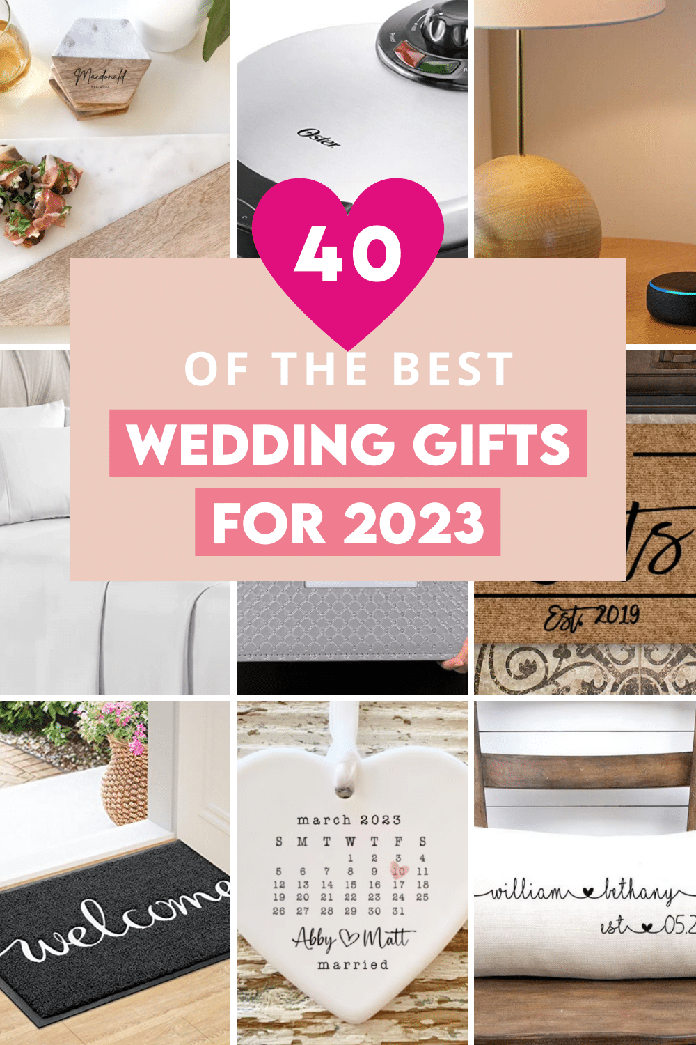 40 Wedding Gift Ideas Newlyweds Need & Want