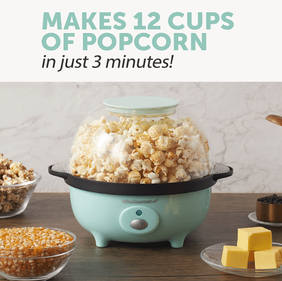 We have several wedding gift ideas for the newlywed's home, including this popcorn maker! | The Dating Divas 