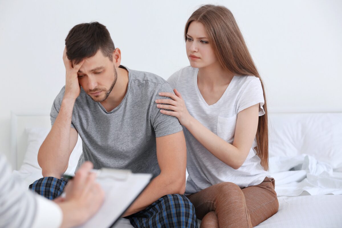 Erectile dysfunction treatments take time to work, so be patient with your spouse and support and encourage them to keep going. | The Dating Divas