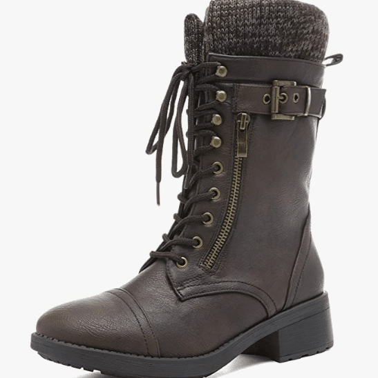 Military boots would make a great addition to your fall looks for women! | The Dating Divas 