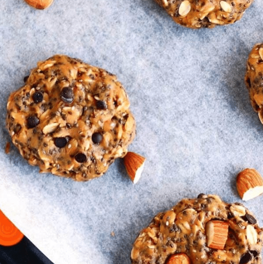 Try these tasty no-bake breakfast cookies for your healthy breakfast ideas. | The Dating Divas
