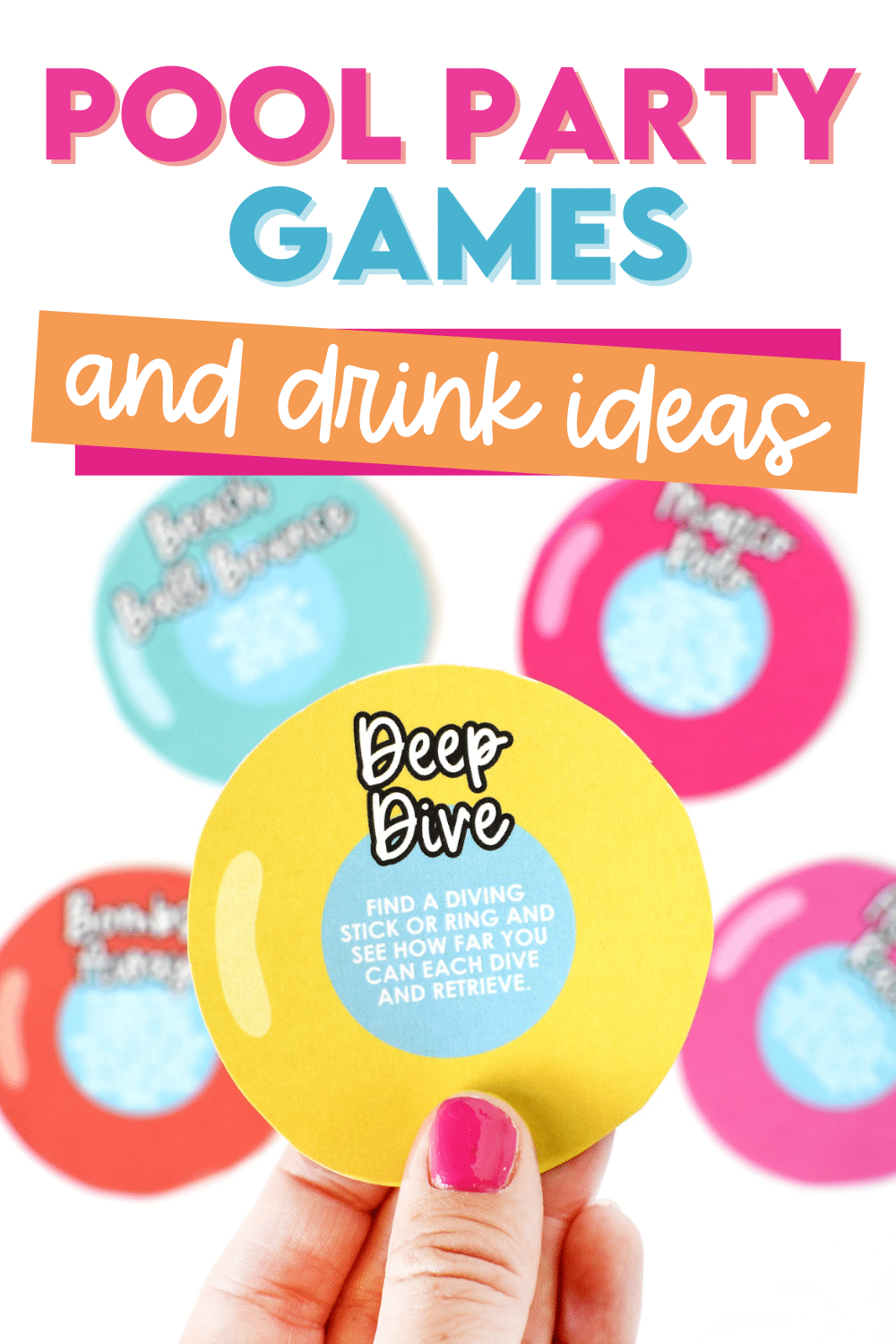 Find the best pool party games. | The Dating Divas