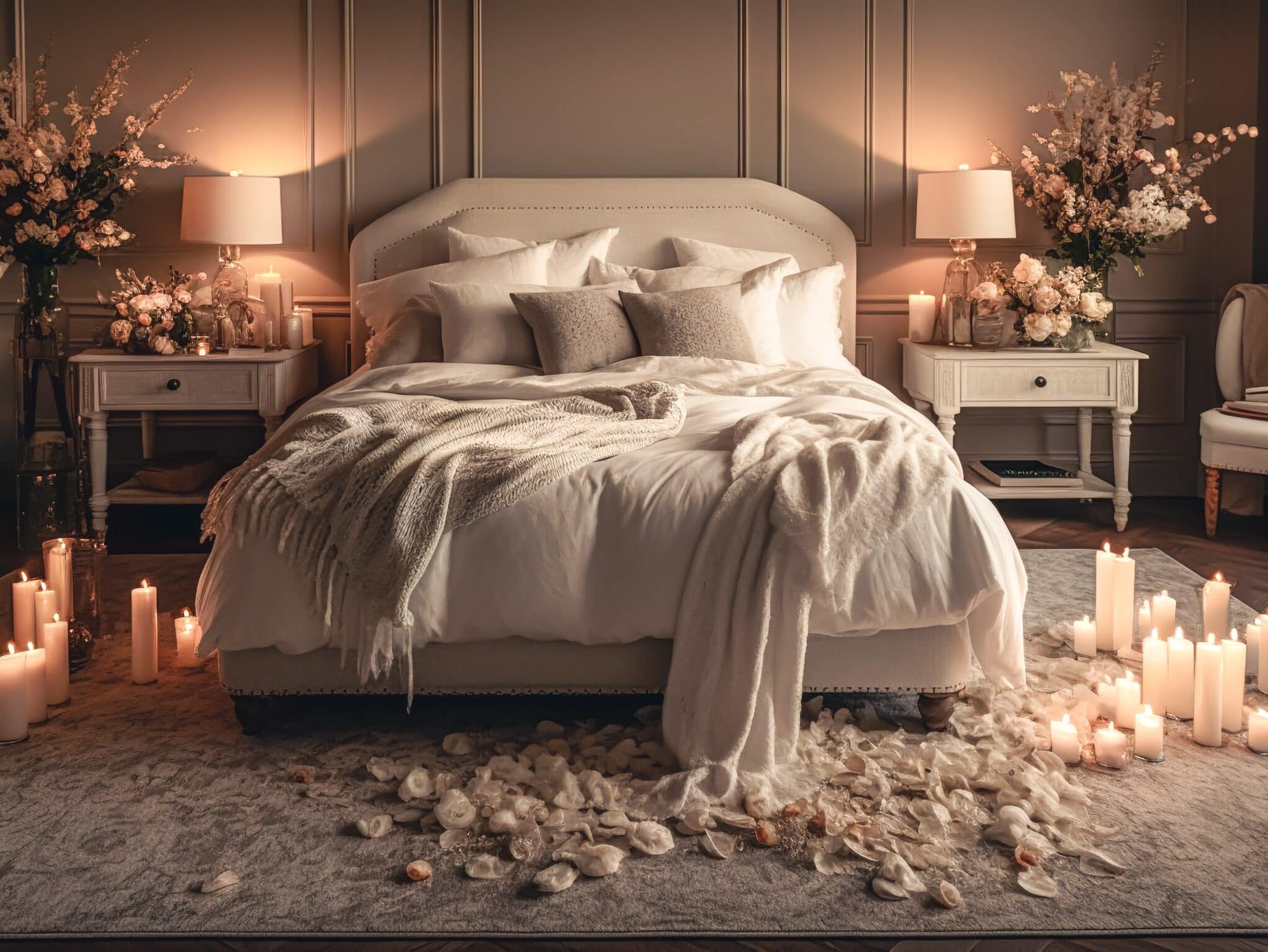 Our #1 tip for how to be sexy in bed starts with prepping your bedroom for a night of romance.  | The Dating Divas 