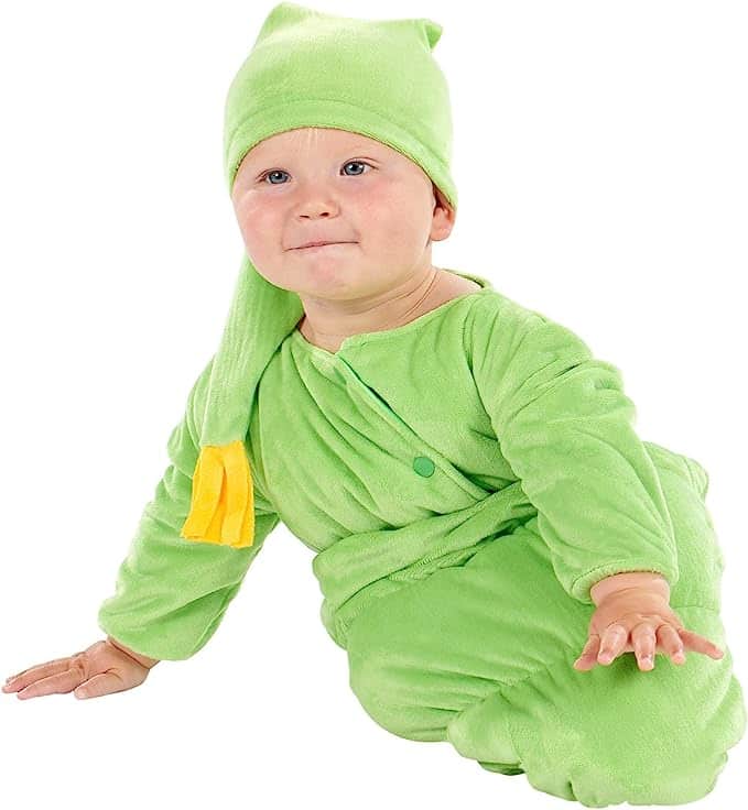 This Glo Worm-themed baby Halloween costume is just darling! | The Dating Divas