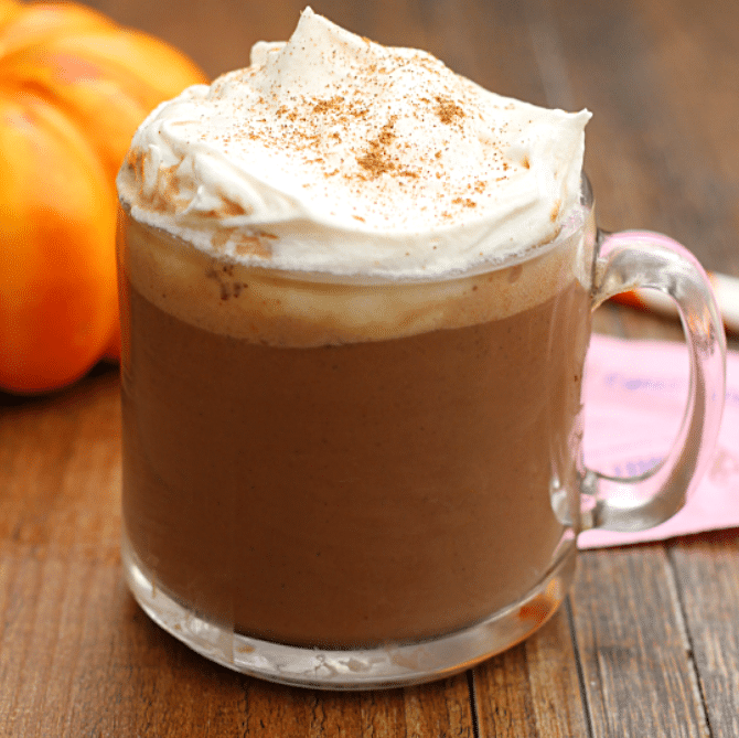Pumpkin spice hot chocolate is perfect for cold mornings! | The Dating Divas
