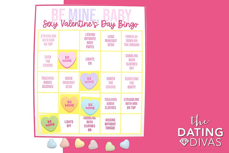 This "Be My Valentine" foreplay game is going to be a hit with you and your spouse! | The Dating Divas 