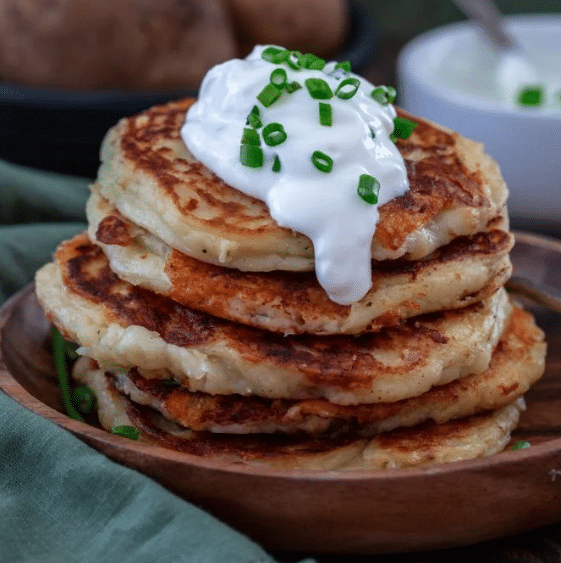 Cheddar boxty is a delicious St. Patrick's Day food for breakfast! | The Dating Divas 