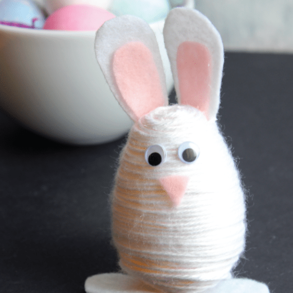 You'll love these cute Easter crafts using yarn! | The Dating Divas 