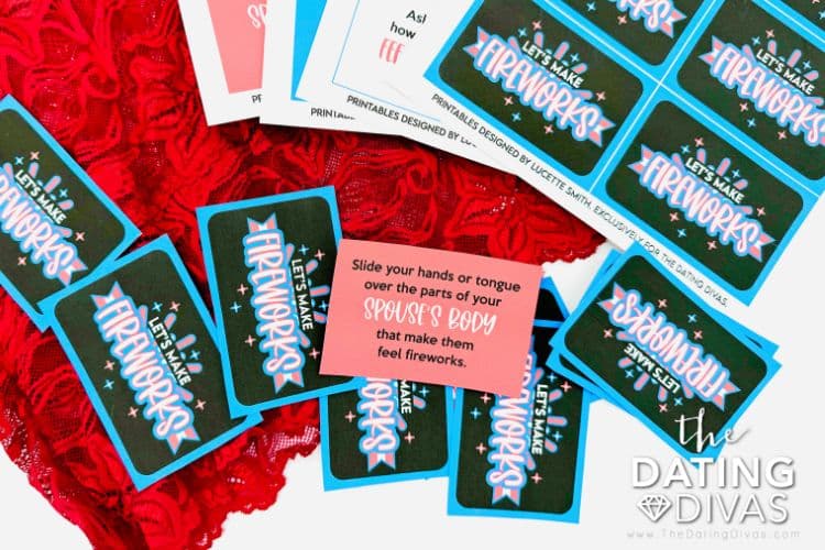 You and your sweetie will LOVE this sexy red, white, and blue-themed bedroom game! | The Dating Divas 